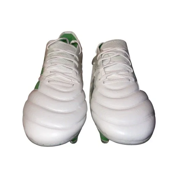Adidas Copa 19.1 Fg Men's Soccer Cleats New White/Green Size 7 BB9186